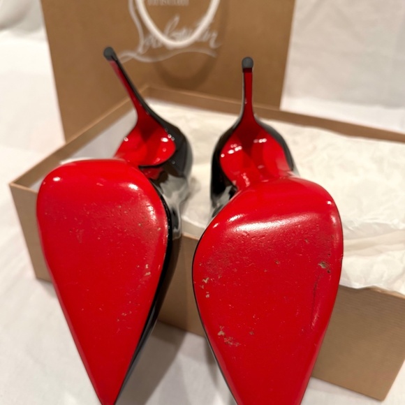 Christian Louboutin | So Kate - 120mm Pumps | Patent Calf Leather - Black - Picture 7 of 10